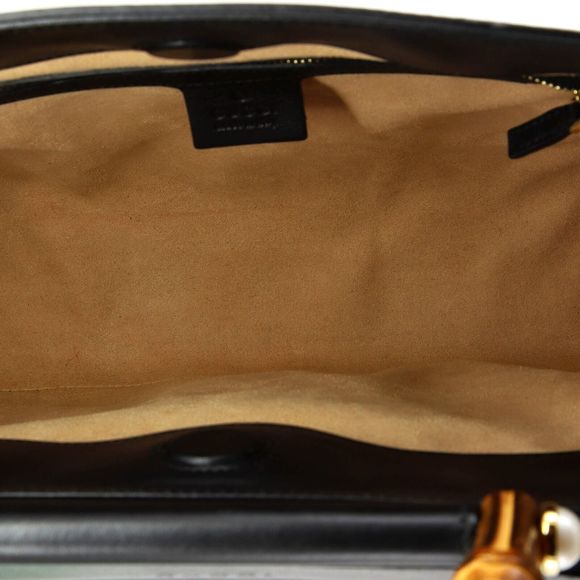 Gucci Nymphaea Top Handle Bag Leather #76746G12B - Picture 5 of 8